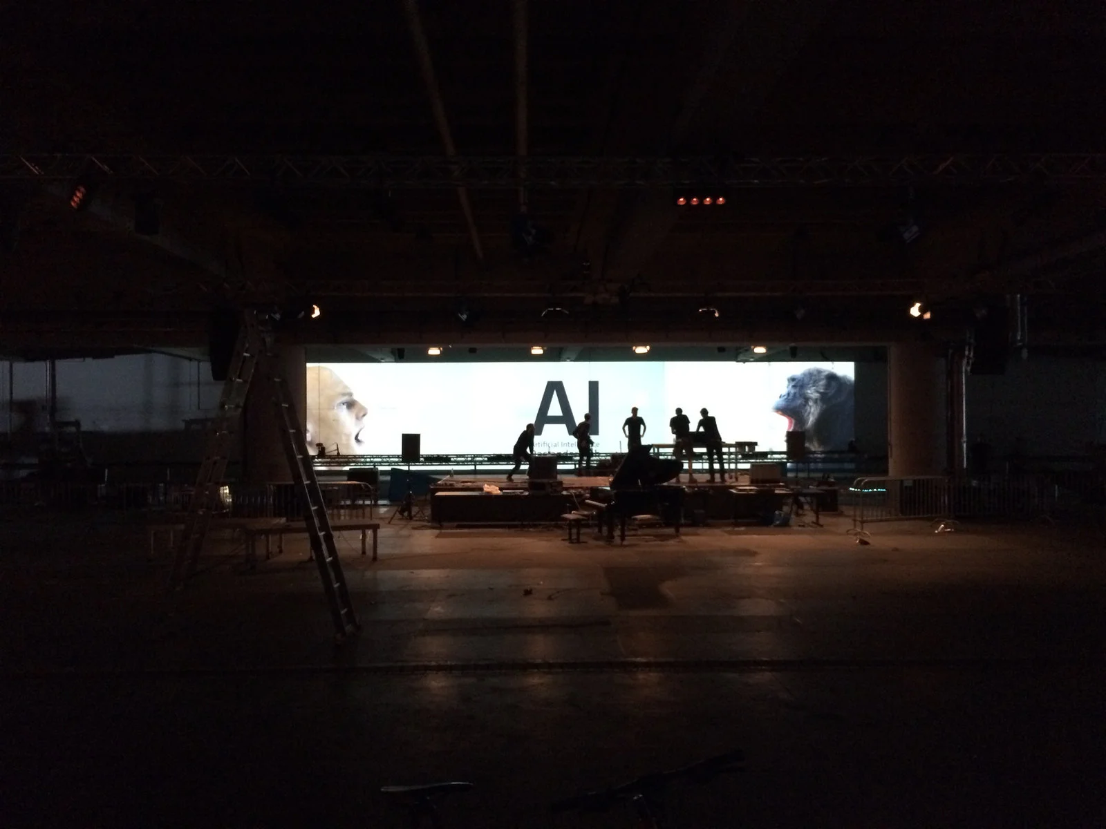 Videoinstallation beim ARS Electronica Festival in Linz
